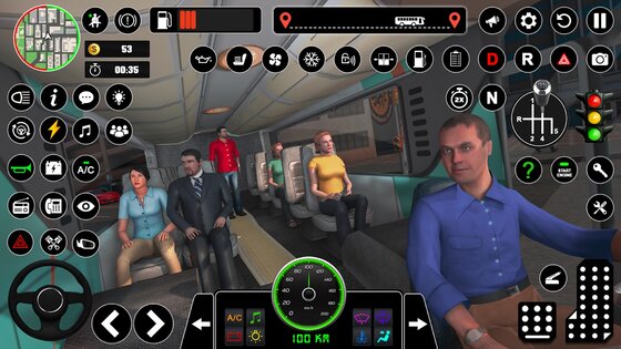 Bus Simulator: 3D Bus Games 2.1.1. Скриншот 10