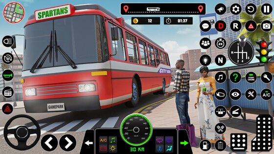 Bus Simulator: 3D Bus Games 2.1.1. Скриншот 20