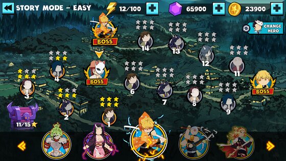 Stick Demon Shadow Fight 2.0. Скриншот 5