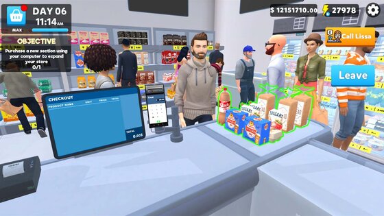 Supermarket Simulator Game 3D 1.0.6. Скриншот 7