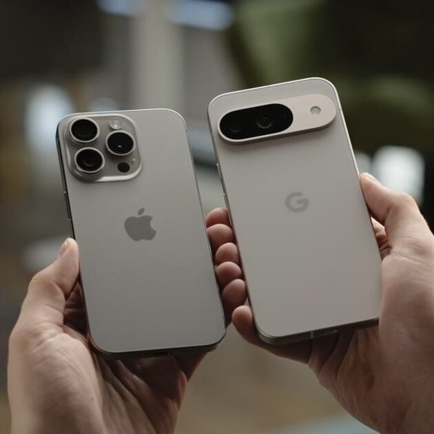 Если смотреть только на дизайн и больше ни на что, то iPhone или Pixel?