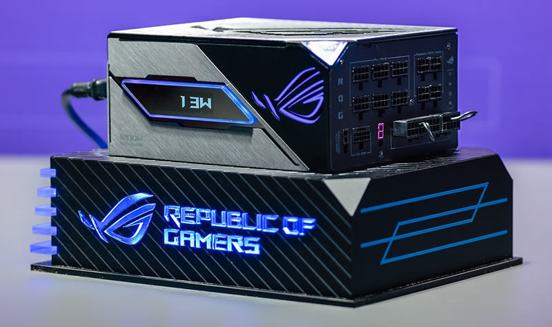 ASUS представила БП с транзисторами на основе нитрида галлия: они эффективнее и тише