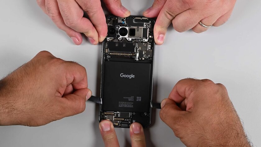 Специалист iFixit оценил ремонтопригодность Google Pixel 9 XL: заменить батарею очень тяжело