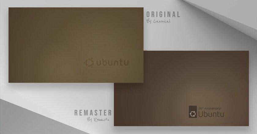 Ubuntu 24.10 получила обои и маскот — линейную птичку. А ещё сюрприз в честь 20-летия