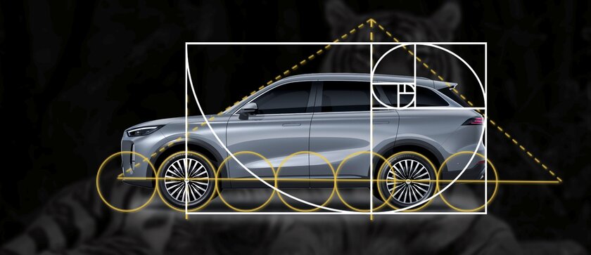 Раскрыт дизайн Chery TIGGO 9: интересный декор, 3D-эффекты и бионические элементы