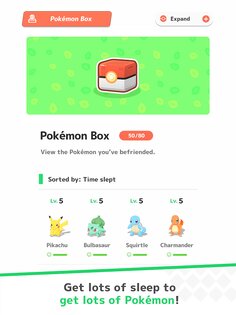 Pokemon Sleep 2.10.3. Скриншот 14