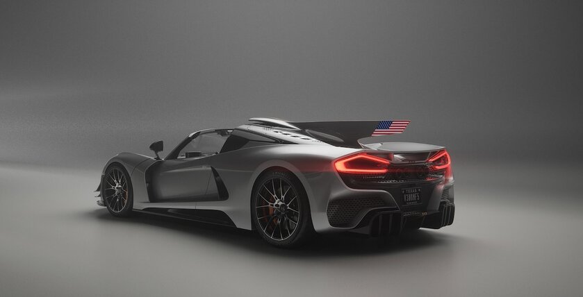 Представлен самый мощный в истории автомобиль с «механикой»: Hennessey Venom F5-M выдаёт 1 842 лошадиные силы