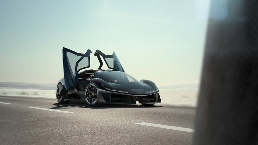 Lotus показала Theory 1: концепт электрокара на 1 000 лошадей с функцией обратной связи