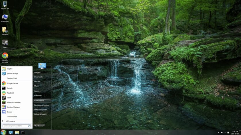 Как вам такой Lindows 7 с KDE Plasma 6 Wayland?