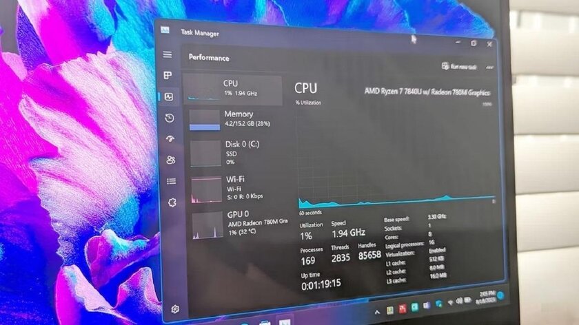 Microsoft улучшит «Диспетчер задач» в Windows 11