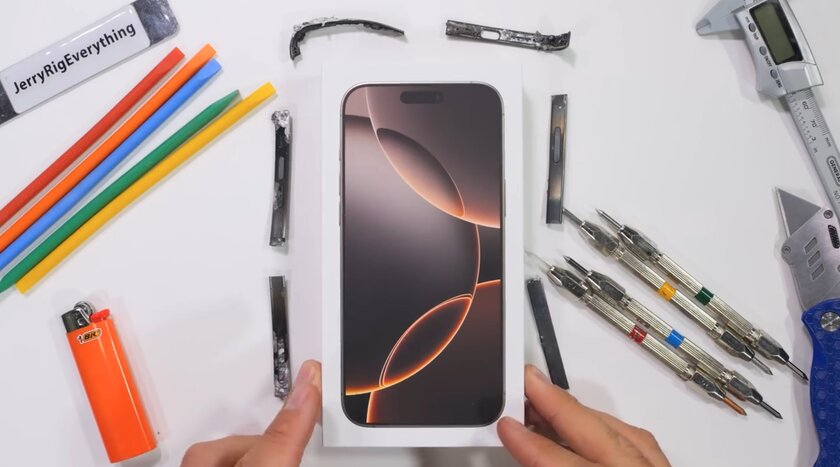 Лучше бы мне отдал: iPhone 16 Pro Max проверили на прочность весьма брутальным способом