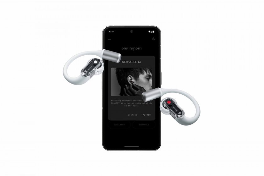 Технология Clear Voice 3.0, 30 часов работы и функция Find My: представлены наушники Nothing Ear (open)