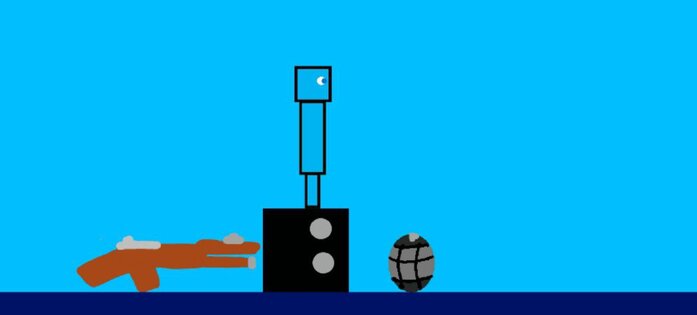 Blue Sandbox. Скриншот 2
