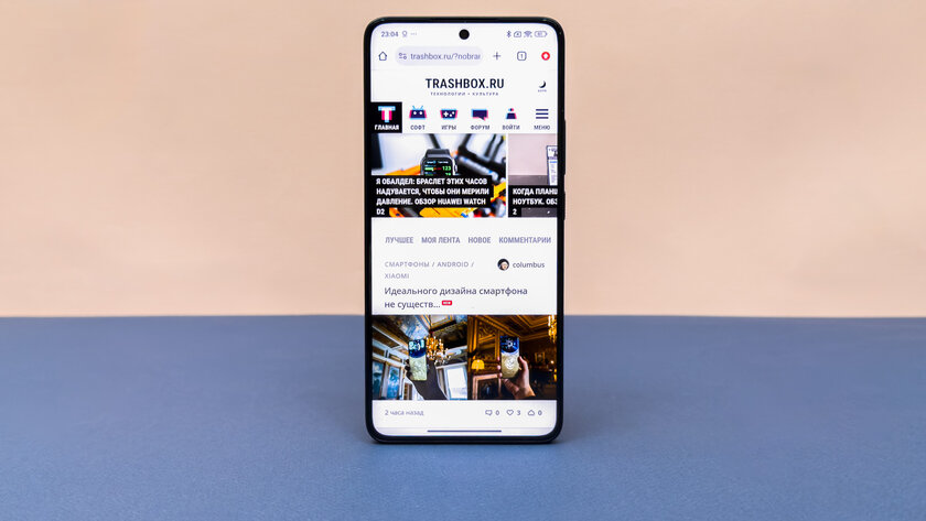 Этот Xiaomi разрывает шаблоны — намного дешевле конкурентов, но не хуже. Обзор Xiaomi 14T — Дисплей. 1