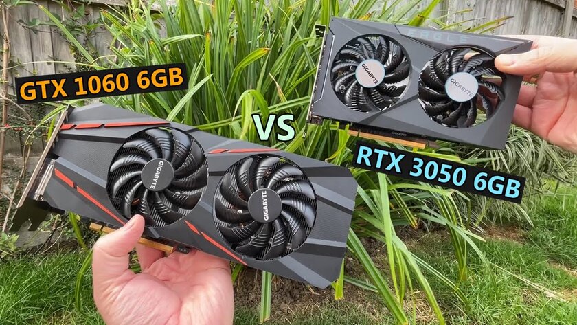 GTX 1060 6 ГБ vs RTX 3050 6 ГБ — какой прирост можно получить при апгрейде