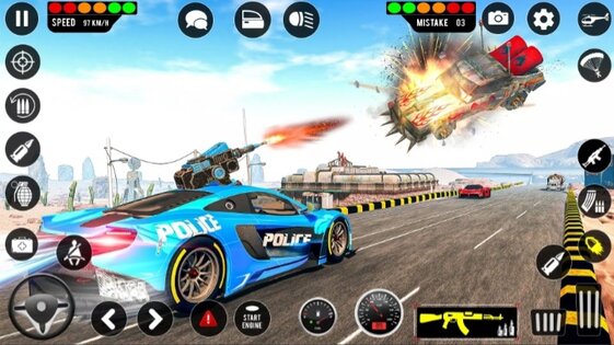 Полиция Автомобиль Игры 1.9.2. Скриншот 2