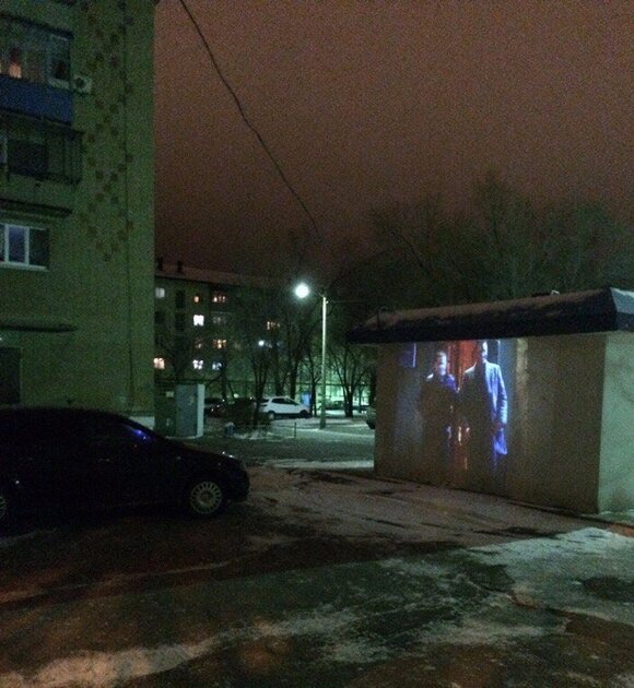 Как вам такой кинотеатр под открытым небом?