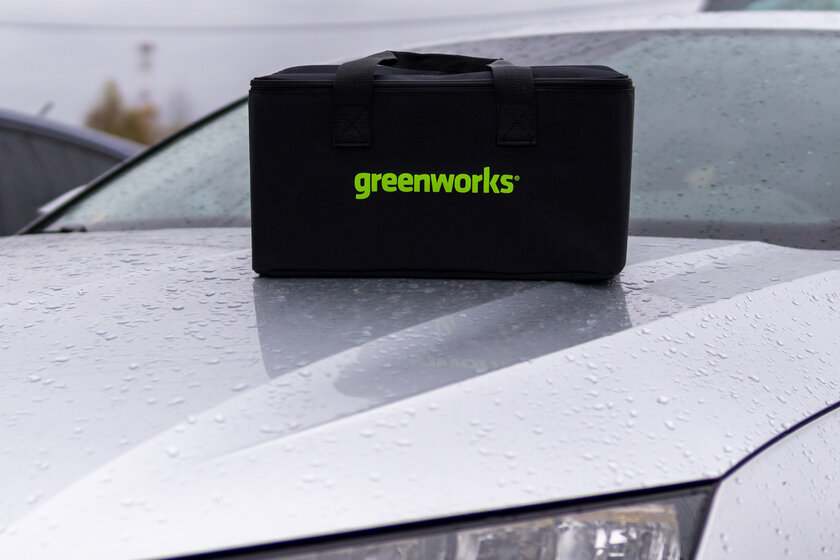 Обзор Greenworks G24JACK: меняем колёса быстро и без усилий с гидравлическим домкратом — Внешний вид. 3