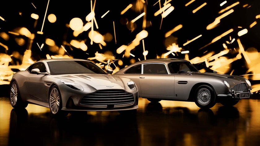 Aston Martin выпустила спецмодель DB12 Goldfinger Edition: в честь 60-летия участия в бондиане