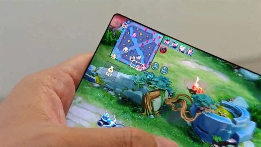 Безрамочный Nubia Z70 Ultra показался на видео. Вот скриншот. Превзойти будет сложно