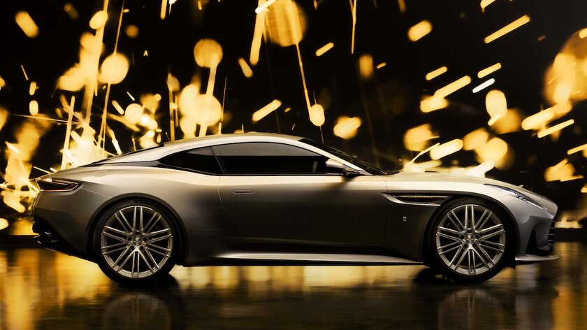 Aston Martin выпустила спецмодель DB12 Goldfinger Edition: в честь 60-летия участия в бондиане