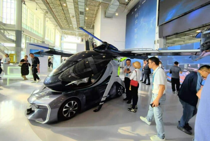 Chery показала собственный летающий электрокар: он состоит из трёх отдельных элементов
