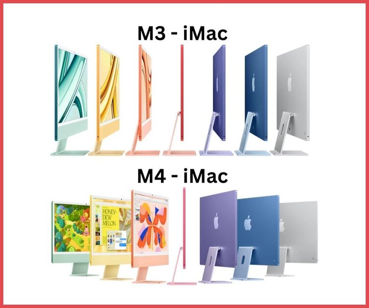 Сравнение цветов старого и нового iMac: у Apple опять закончилась краска? (в посте больше фото)