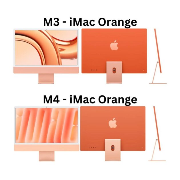 Сравнение цветов старого и нового iMac: у Apple опять закончилась краска? (в посте больше фото)