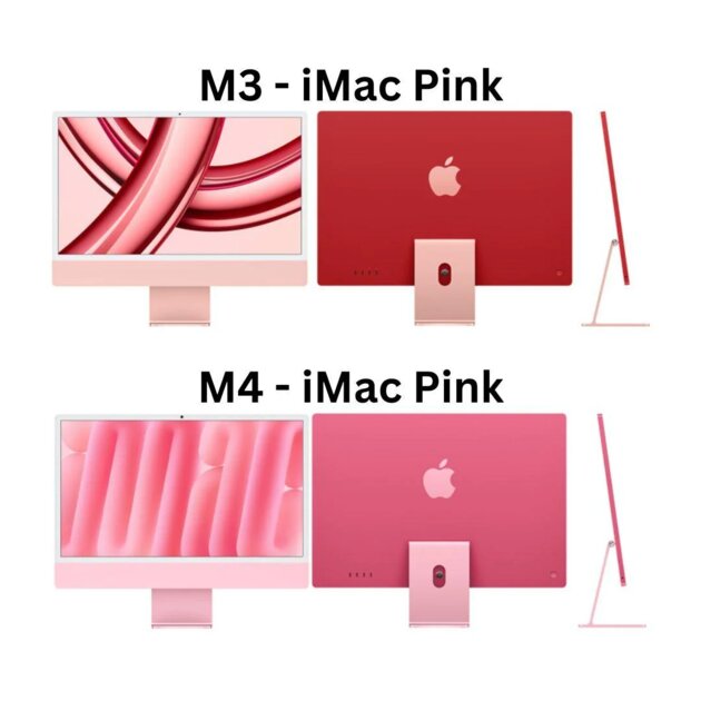 Сравнение цветов старого и нового iMac: у Apple опять закончилась краска? (в посте больше фото)