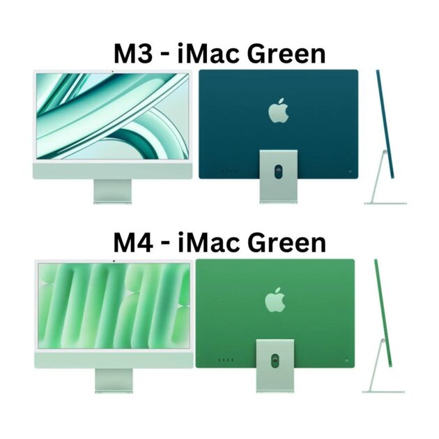 Сравнение цветов старого и нового iMac: у Apple опять закончилась краска? (в посте больше фото)