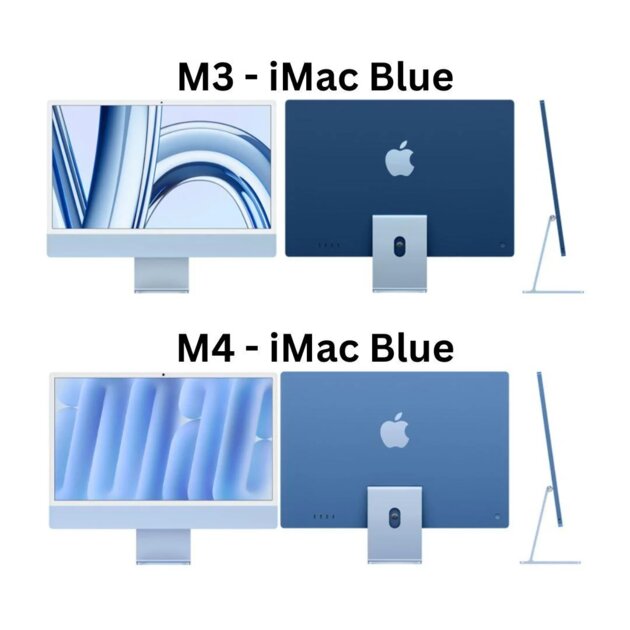 Сравнение цветов старого и нового iMac: у Apple опять закончилась краска? (в посте больше фото)