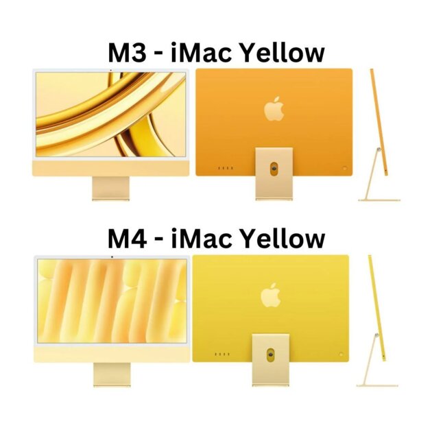 Сравнение цветов старого и нового iMac: у Apple опять закончилась краска? (в посте больше фото)