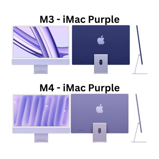 Сравнение цветов старого и нового iMac: у Apple опять закончилась краска? (в посте больше фото)