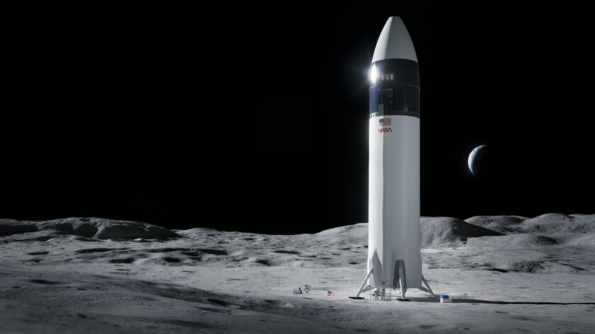 Что известно о корабле SpaceX стоимостью 2,9 млрд долларов для высадки астронавтов на Луну