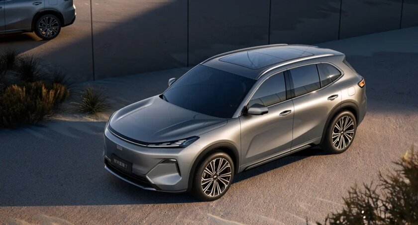 Geely Galaxy представила гибридный кроссовер Starship 7 с запасом хода в 1430 км