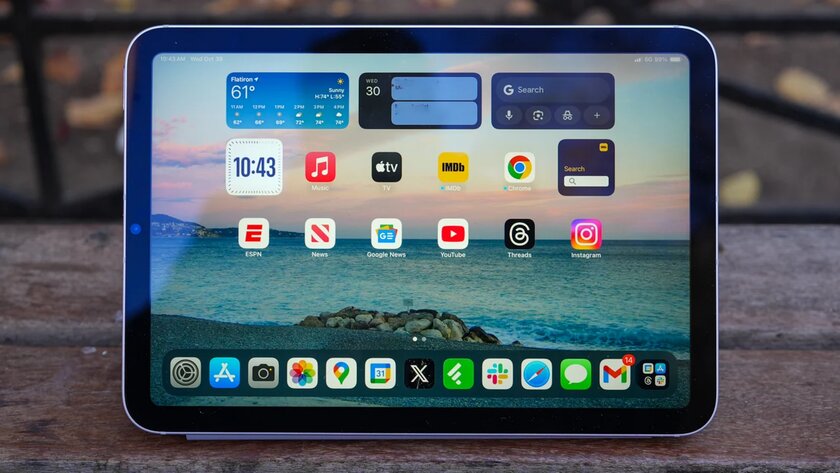 Обзор iPad mini (2024): среди планшетов такого размера ничего лучше ещё не придумали — Дисплей. 1