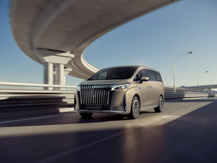 К релизу в России готовится роскошный минивэн WEY 80 от Great Wall Motor