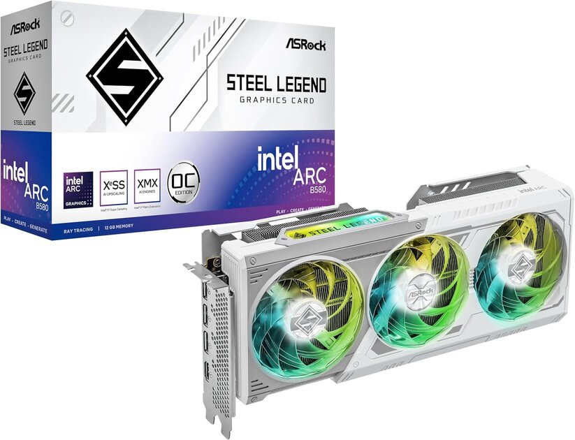 12 ГБ памяти и новая архитектура: в сеть слили видеокарты Intel Arc B580