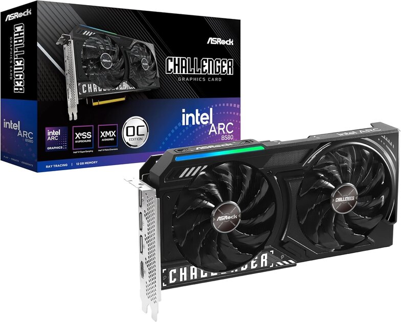 12 ГБ памяти и новая архитектура: в сеть слили видеокарты Intel Arc B580
