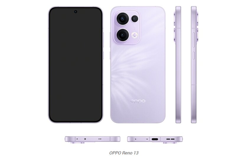 Серия Oppo Reno 13: раскрыты мировые цены и характеристики