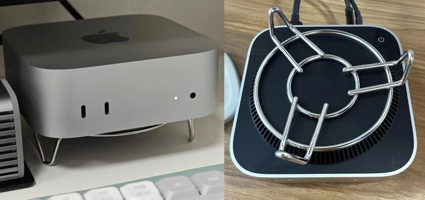Фанат Apple обнаружил, что подставка под кастрюлю идеально подходит для его нового Mac mini