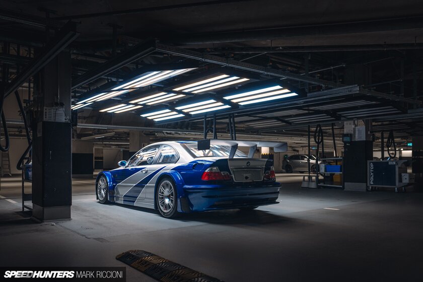 Ожившая легенда: BMW построили полную реплику M3 GTR из NFS: Most Wanted