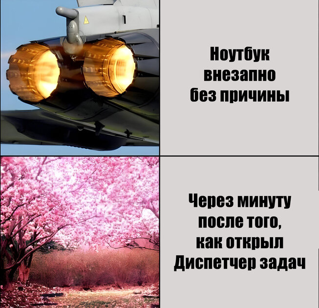 Ноутбук живёт своей жизнью