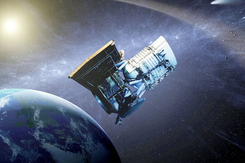 Снимки перед «смертью»: NASA опубликовала невероятные кадры со сгоревшего телескопа NEOWISE