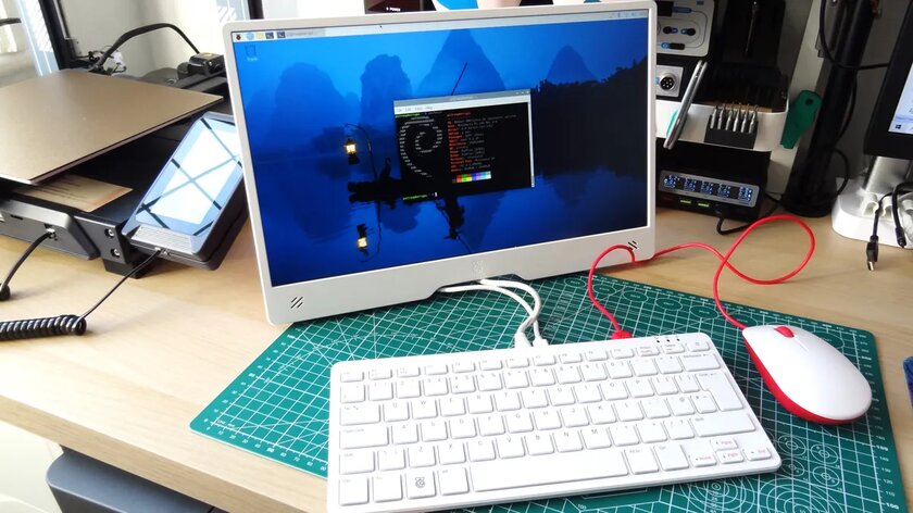 Компьютер внутри клавиатуры! Обзор дешёвой Raspberry Pi 500 с полноценной Pi 5 внутри — Сценарии использования. 1