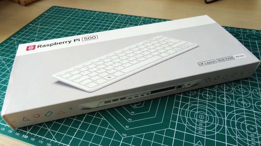 Компьютер внутри клавиатуры! Обзор дешёвой Raspberry Pi 500 с полноценной Pi 5 внутри — Отзыв. 1