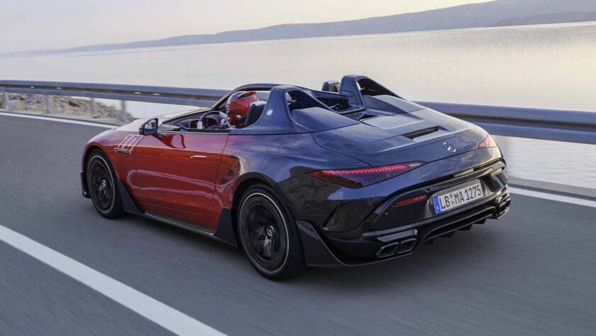 Mercedes-AMG представила PureSpeed: очень быстрый кабриолет с необычным кузовом