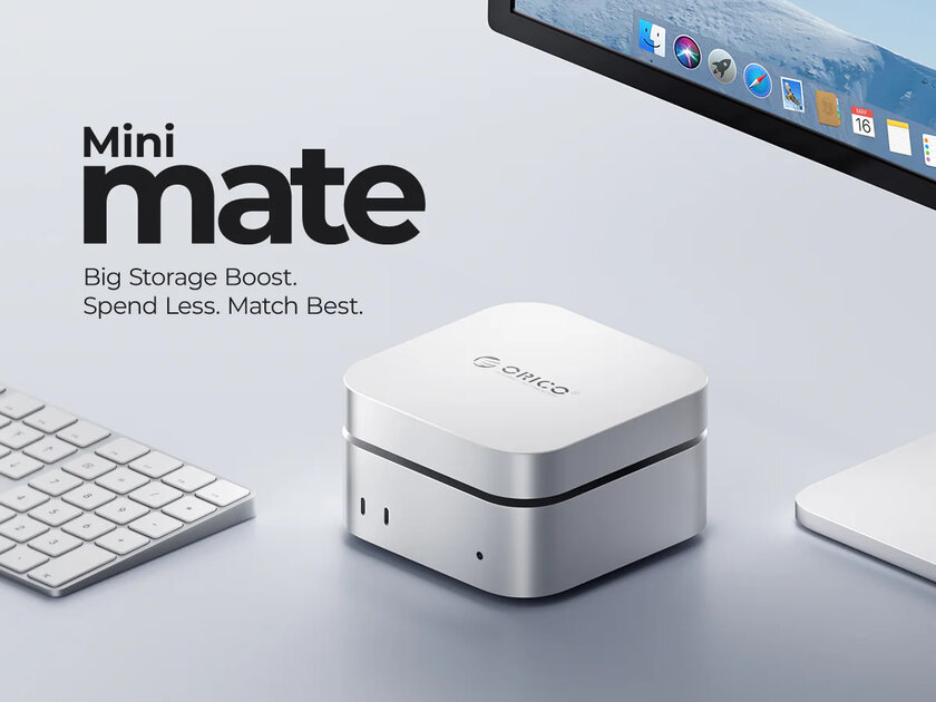 ORICO MiniMate: глобальный дебют внешнего SSD с большим объёмом памяти для нового Mac mini
