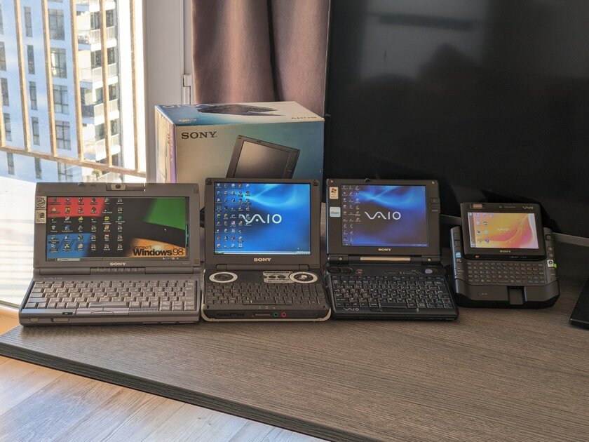 Маленькая коллекция маленьких Sony Vaio