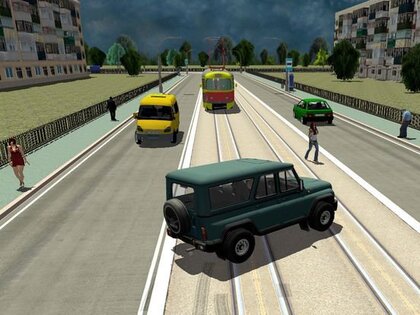 Real City Russian Car Driver 3D 10.1.1. Скриншот 1